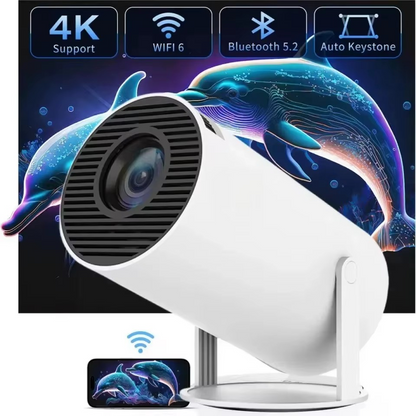 Mini Proyector Portátil 4K Ultra HD + 1 Sorpresa Gratis 🎁😍